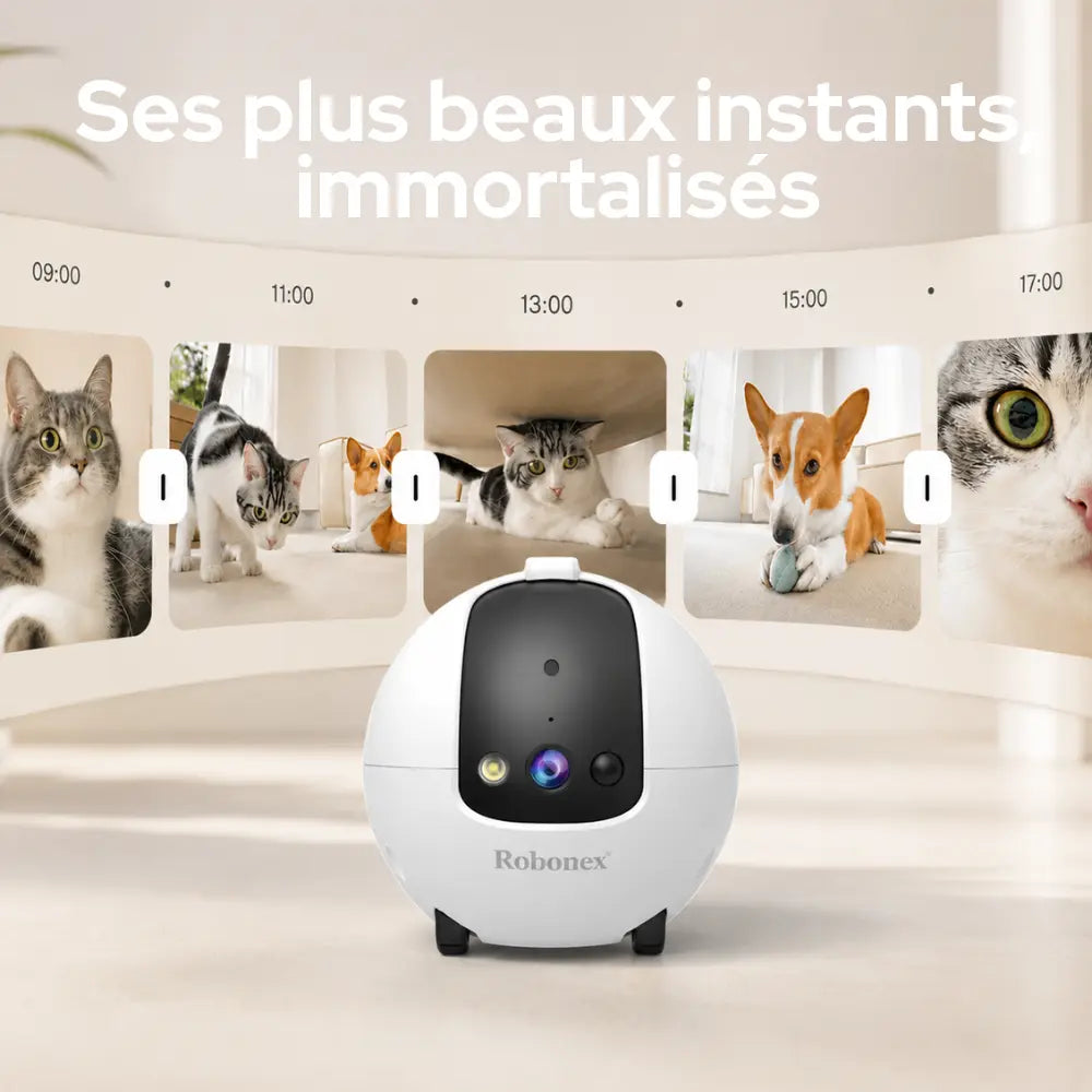 ROBONEX® – La caméra intelligente qui protège votre maison sans effort
