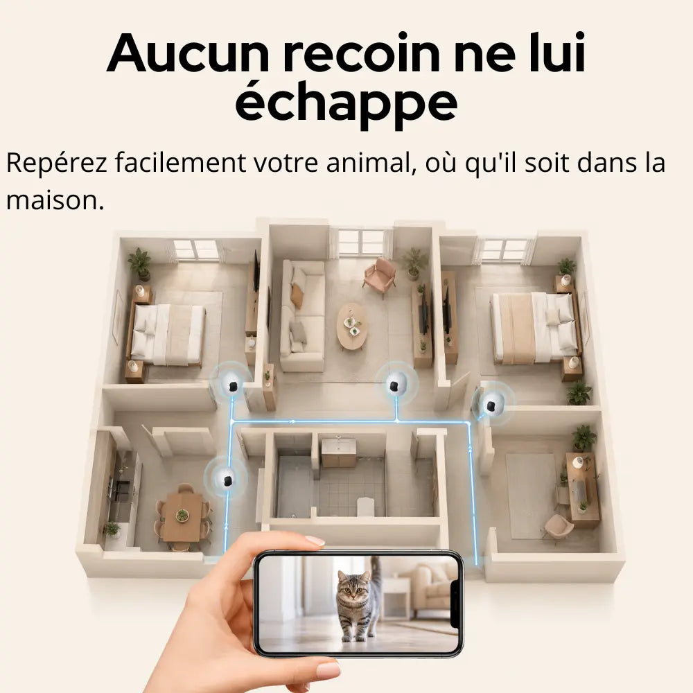 ROBONEX® – La caméra intelligente qui protège votre maison sans effort